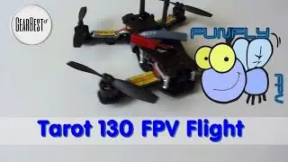 Tarot 130 FPV Flight (GearBest)