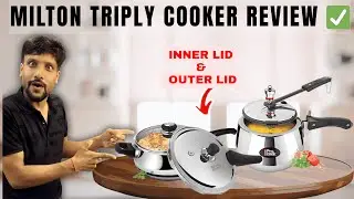 Milton Procook Triply Pressure Cooker Review | Curve Outer Lid vs Inner Lid | Best Cooker 2025?