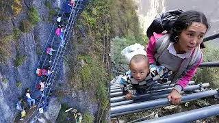 Villagers DEADLIEST Cliff Way To The Village!