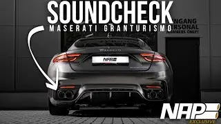 Maserati GranTurismo valve exhaust by NAP EXCLUSIVE - Soundcheck!
