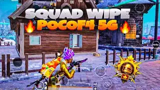 AGGRESSIVE  CLUTCHES 👿SQUAD WIPE IN POCOF4 NIKHILGAMING2IN1