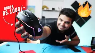 I bought RGB Mouse Under ₹1000/-🔥🔥🔥🔥[Eksa EM100 Unboxing and Review in Hindi]