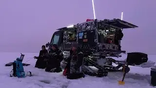 Lake Simcoe ice fishing for White fish, Burbot and Jumbo Perch in one Location. /  온타리오 캐나다 얼음낚시