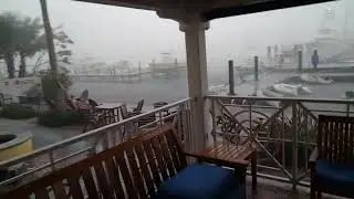 squall in Stuart, Florida