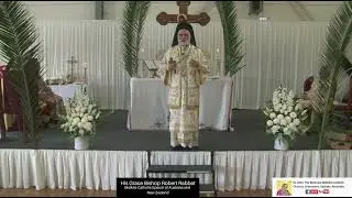 Palm Sunday 2022 - Homily by His Grace Bishop Robert Rabbat