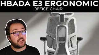 Эргономичное офисное кресло Hbada E3 с подставкой для ног: бесчисленное множество регулировок!