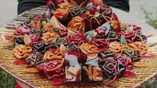 Say 'I Love You' with Edible Roses / Beautiful Fruit Leather Rose Platter