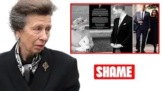 Wrote By His 'Darling Wife'! Princess Anne's Statement Put Harry And Meghan To SHAME