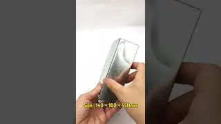 Rectangular Flip Top Tin Box