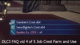 Job Crest Farming The Wanderer and Setting That Up (Stranger of Paradise DLC3 January FAQ 4 of 5)
