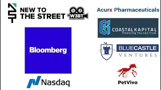 Bloomberg 9/24/22 PetVivo $PETV, Acurx Pharma $ACPX, Coastal Kapital, Blue Castle Ventures $BCVD
