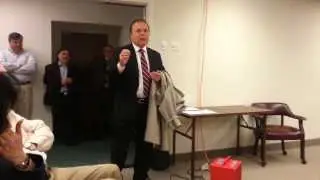 NJ Senator Joe Pennacchio Speaks on Behalf of Outgoing West Caldwell Councilman Dominick Aiello