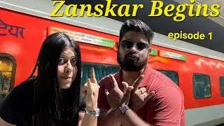 Kalka Mail🚊🚇 - The First Chapter of Zanskar 2025 | Howrah to Chandigarh