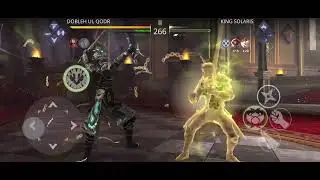 Hajar King Solaris Pakai King Of Serpent - Shadow Fight 3
