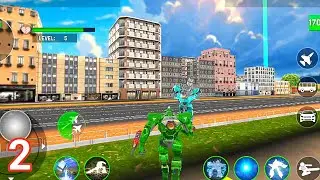 Army Bus Robot Car Battle Game 3D Android Gameplay Walkthrough #2