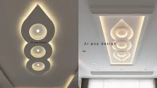 Latest Pop Ceiling Design Marking Tutorial ✍️
