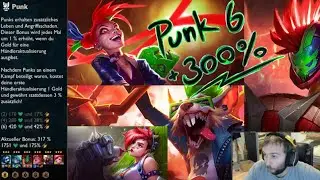 TFT Punk 6 /world record over 300%/with 6 units 1st place????