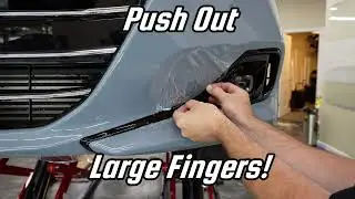 How to Remove Large Fingers in Paint Protection Film | PPF Installation Tips