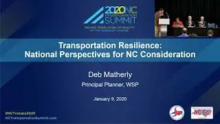 2020 NCDOT Transportation Summit - Building for Resiliency