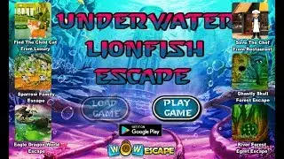 Wow Underwater Lionfish Escape Walkthrough [WowEscape]