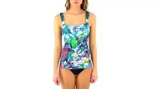 Profile By Gottex Paradise D-Cup Tankini Top | SwimOutlet.com