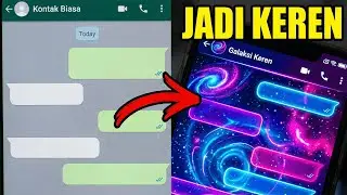 Cara Mengganti Tema Chat di Whatsapp | Tampilan Jadi Aesthetic!