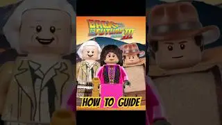 How to Build a Custom LEGO Marty McFly (Clint Eastwood) #backtothefuture