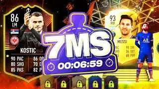 MESSI IN A PACK!! 86 RTTK KOSTIC 7 MINUTE SQUAD BUILDER! #FIFA22 ULTIMATE TEAM