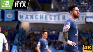 FIFA 22 PC ULTRA SETTINGS GAMEPLAY | PSG vs Manchester City | RTX 3070 Intel i7 10700K 4K 120 FPS