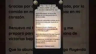 📈 San Benito: Oraci&oacute;n de Gratitud y Multiplicaci&oacute;n de Bendiciones
