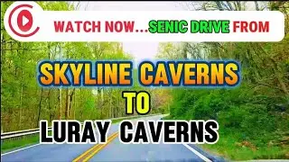 Beautiful Drive from SKYLINE CAVERNS, VA to LURAY CAVERNS, VA #explore #driving #virginia #tourism