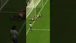 Goalkeeper SAVES with HYPERMOTION V in FC24 🤯#viral #football #fifa #gaming #eafc24 #shorts #short