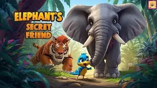 Elephant&rsquo;s Secret Friend 🐘 🐅✨