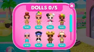 L.O.L surprise disco house collects all pets and dolls Tutotoons games 