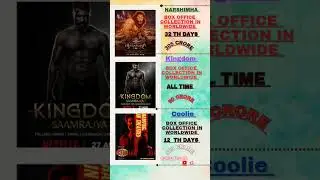 Narsimha & Coolie & Kingdom #BoxOfficeRecords 😡#hitcollection #movie #2025 #bollywood
