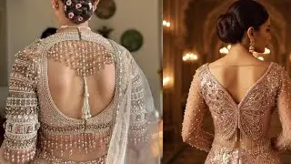 Latest Blouse Back Neck designs2026/Blouse Ke Back Neck Ke Latest Design 