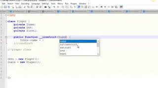 Create Objects in PHP (3/6) - Create a Constructor