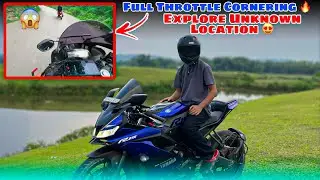 Full Throttle Lean on R15 v3 🥵 | and Ntorq  😱 | New Location near Karimganj (assam) | #motovlog