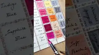 Brushmarker PRO swatch by @sangastudio on IG 💕 It&rsquo;s fun to watch! #swatch #karinmarkers #markers