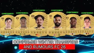 CONFIRMED TRANSFERS AND RUMOURS🤯|FT.SALAH,VINI JR,VITINHA etc.