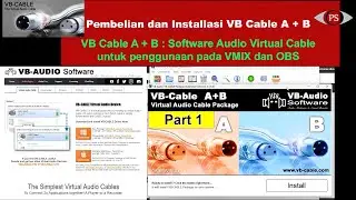 install dan pembelian Virtual Audio Cable VB Cable A + B (Part 1)