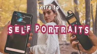 SELF PORTRAIT PHOTOGRAPHY | how to use phone & manual timer