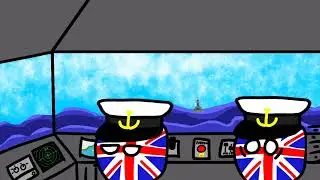 CAPTAIN! LOOK! but it's in countryballs