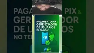 BOT DE PAGAMENTOS NO TELEGRAM PIX MERCADO PAGO  + GERENCIAMENTO DE USU&Aacute;RIOS + NOVIDADE 10% POR VENDA