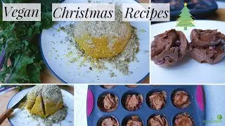 Easy Vegan Christmas Dinner: Cheeseball & Chocolate Pom Pom's | Healthy | Quick | Oil-Free {Part 1}