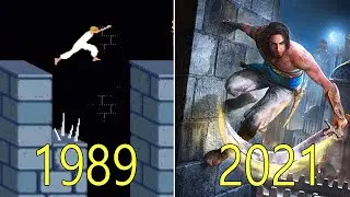 Evolution of Parkour in Prince of Persia Games 1989 2021