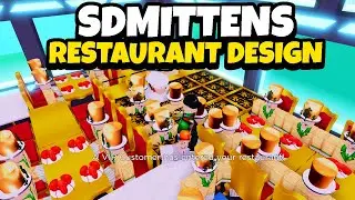 BUILDING SDMITTENS RESTAURANT DESIGN!! #1 WORLDWIDE (My Restaurant Roblox)