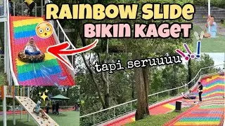 FAIHA DAN RAYI MAIN DI PLAYGROUND PEROSOTAN RAINBOW BIKIN NAGIH | WISATA LEMBANG BANDUNG