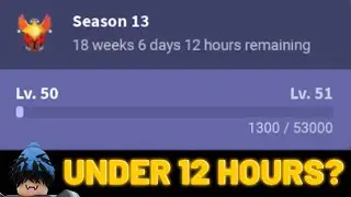 The first player to MAX OUT the season 13 battlepass | Roblox BedWars