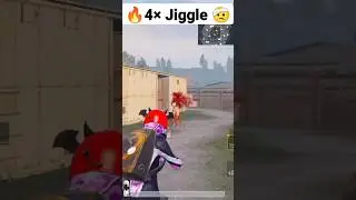 4x Fast Jiggle 🤕💯🔥 | TECNO CAMON 17 #pubg #tdm